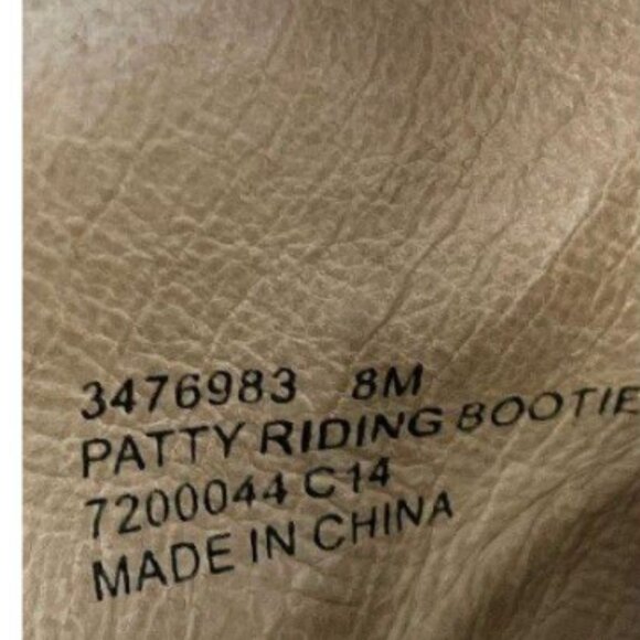 Frye Pattie Cognac Leather Belt Cute Ankle Booties Sz 8 - Picture 5 of 6